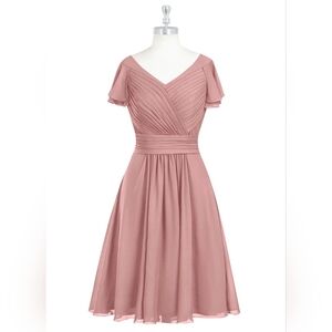 Azazie Hadley 12 Vintage Mauve NWT